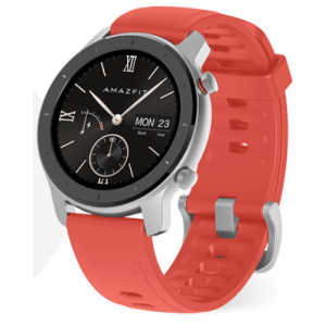 RELOJ SMARTWATCH AMAFIT GTR CORAL RED 42MM A1910