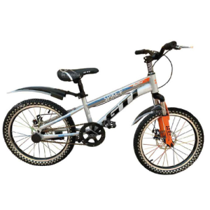 BICICLETA GTI SPIKE GRIS NARANJA