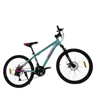 BICICLETA GTI ARO 24 SNAP BRILL AZUL/ROSADO