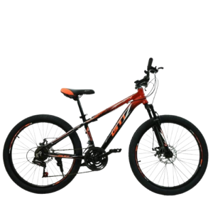 BICICLETA GTI ARO 24 SNAP BRILL NEGRO/NARANJA B15024K