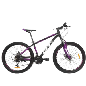 BICICLETA GTI ARO 26 MADROCK III NEGRO/VIOLETA